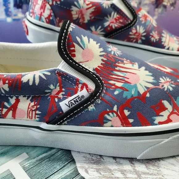 Vans Crew Floral 💐🌼 Classic slip-on (CL) - Picture 8 of 14